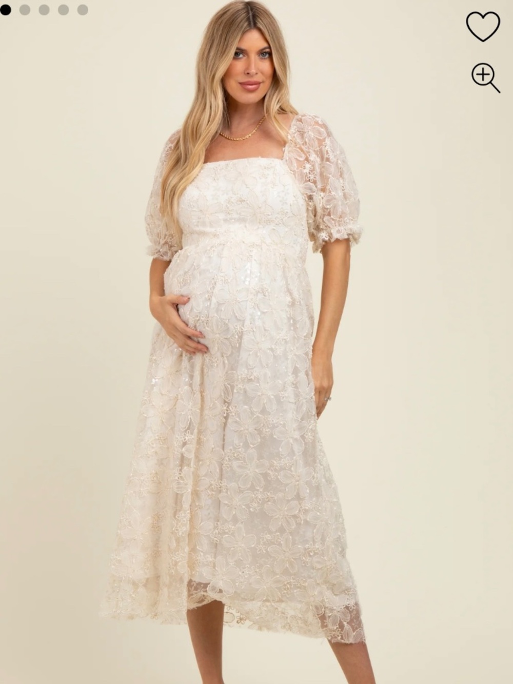 PinkBlush Maternity Dress